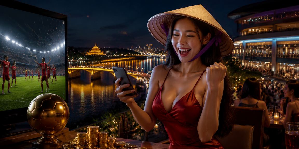 Người dùng kiểm tra tài khoản cá cược thể thao với non la đặc trưng tại Huế